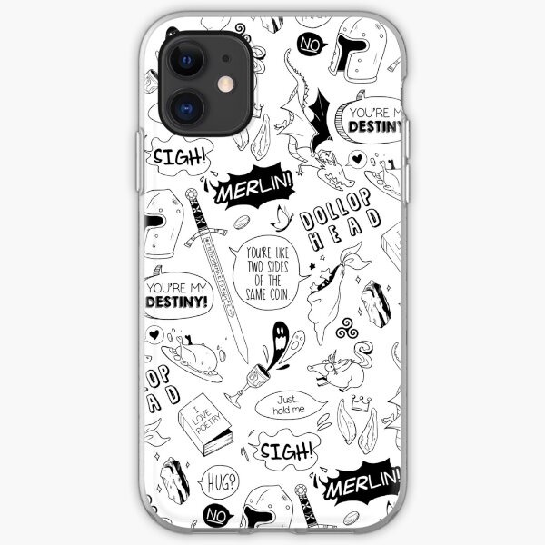 Merthur Pattern_Merlin iPhone Soft Case