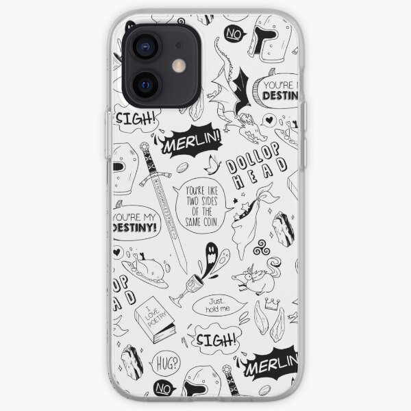 Merthur Pattern_Merlin iPhone Soft Case