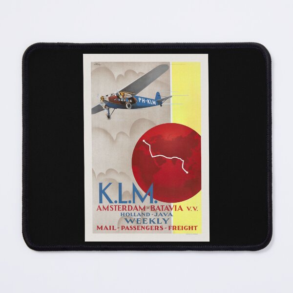 Item preview, K.L.M. Amsterdam-Batavia Vintage 1930 designed and sold by RandysOddities.