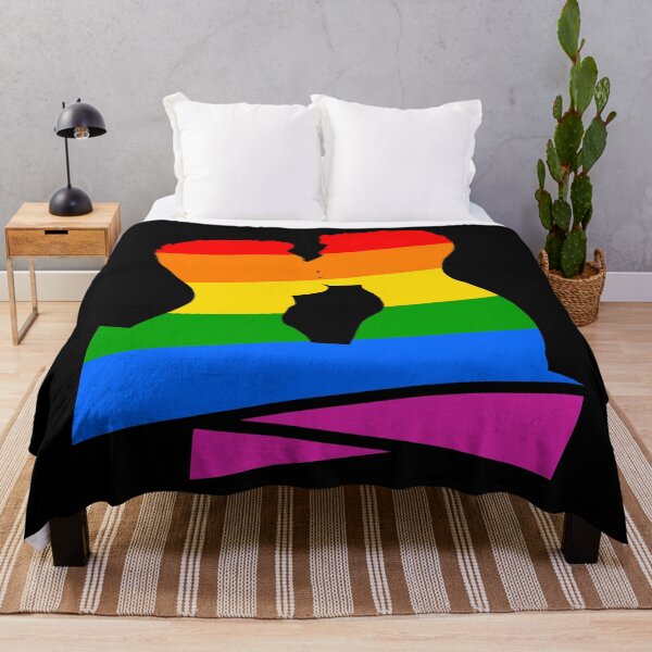 Item preview, LGBT men kissing designed and sold by FreakOutShirts.