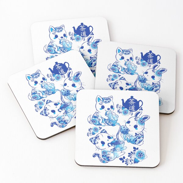 Item preview, Animals tea ceremony designed and sold by NemiMakeit.