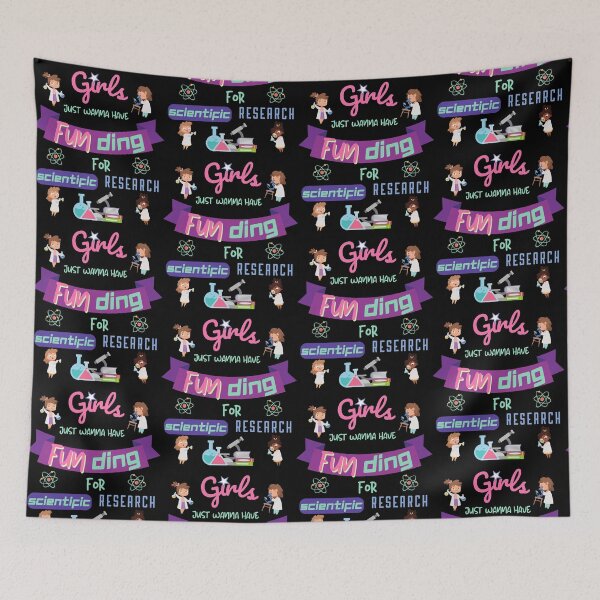Item preview, Girls just wanna have funding for scientific research designed and sold by HyzoArt.