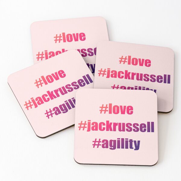 Item preview, #love #jackrussell #agility in red and purple gradient designed and sold by pascaleagility.