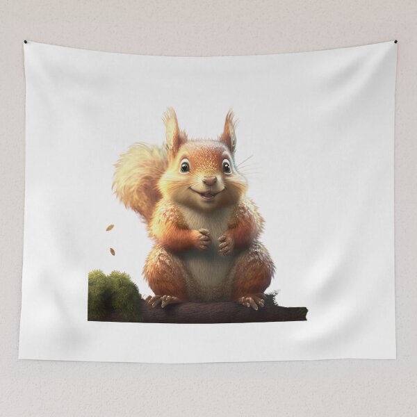 Item preview, Happy Little Squirrel designed and sold by DianaaBoutique.