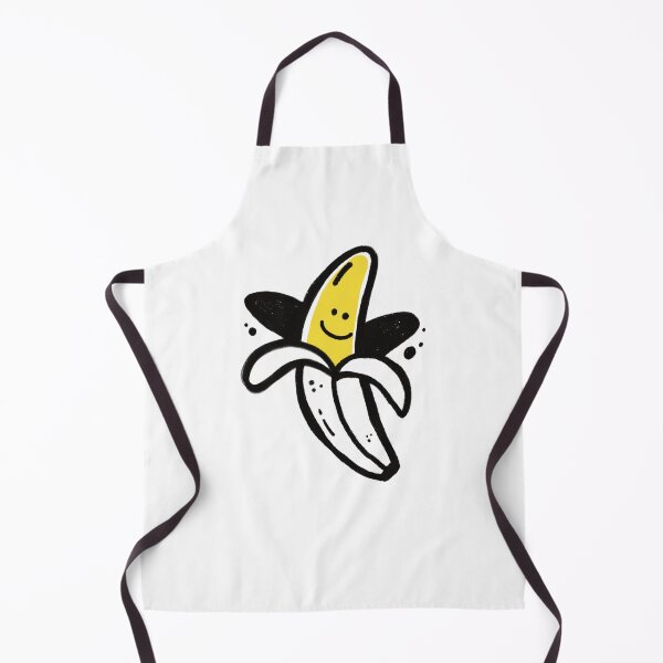 Artikelvorschau, Happy banana happy face cute sticker cool entworfen und verkauft von Tropical Blood.
