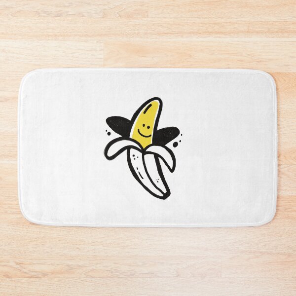 Artikelvorschau, Happy banana happy face cute sticker cool  entworfen und verkauft von Tropical Blood.
