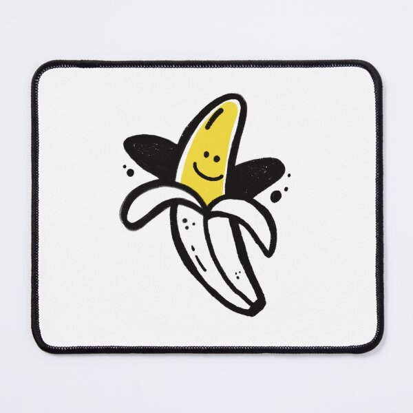 Item preview, Happy banana happy face cute sticker cool  designed and sold by Tropical Blood.