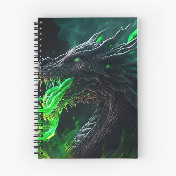 Item preview, The 8k Anime Black Dragon: A Fantasy Art Masterpiece designed and sold by Zovermind.