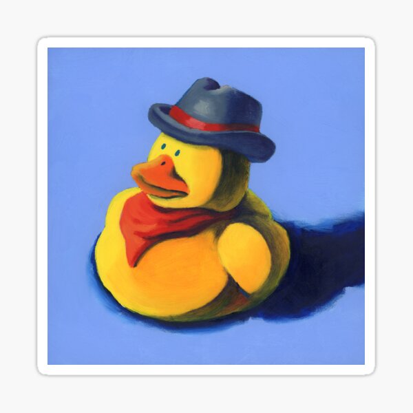 Cowboy Rubber Ducky Blue Shirt