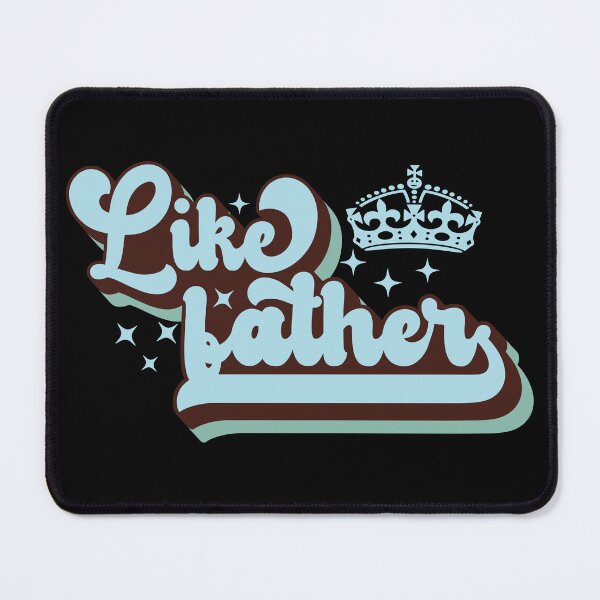Item preview, Like Father | Father's Day - Dad and Child Matching Outfit - Black designed and sold by PearlMoonGrapes.