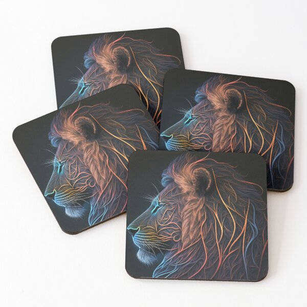Item preview, Illuminated Lion designed and sold by EdiDeleffe.