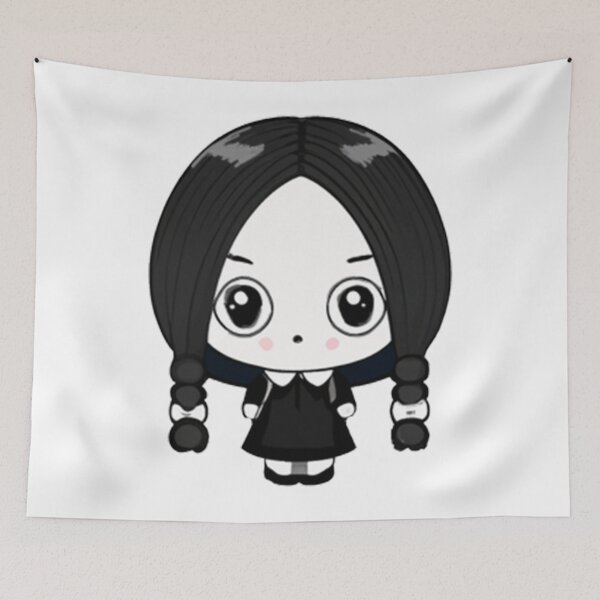 Item preview, Wednesday Addams,The Addams Family,Kawaii  designed and sold by sonehasu232.