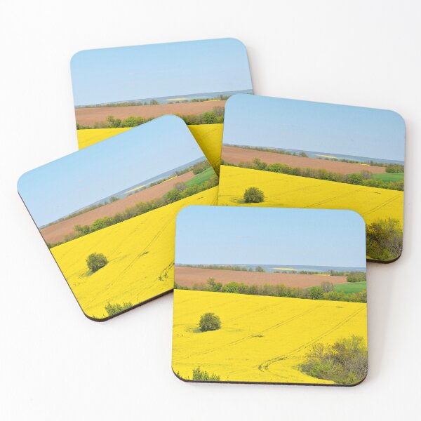Item preview, Field of yellow flowers in spring - Bulgaria designed and sold by GabrielaMoments.