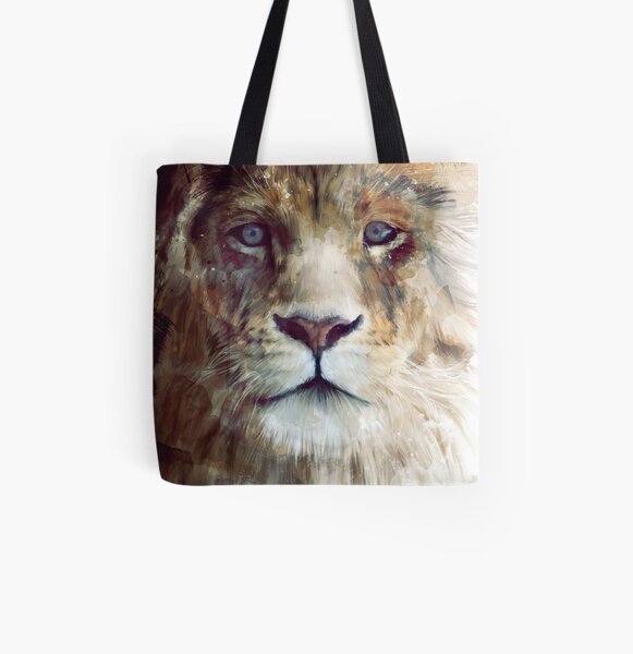 Lion // Majesty All Over Print Tote Bag