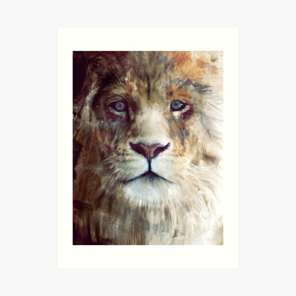 Lion // Majesty Art Print
