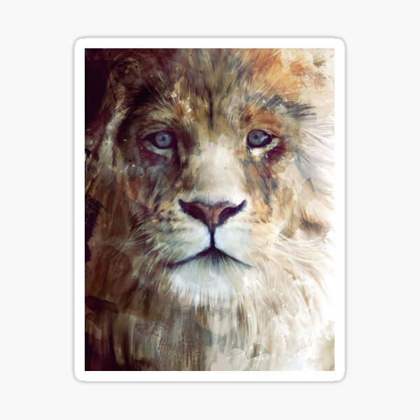 Item preview, Lion // Majesty designed and sold by Amy Hamilton.