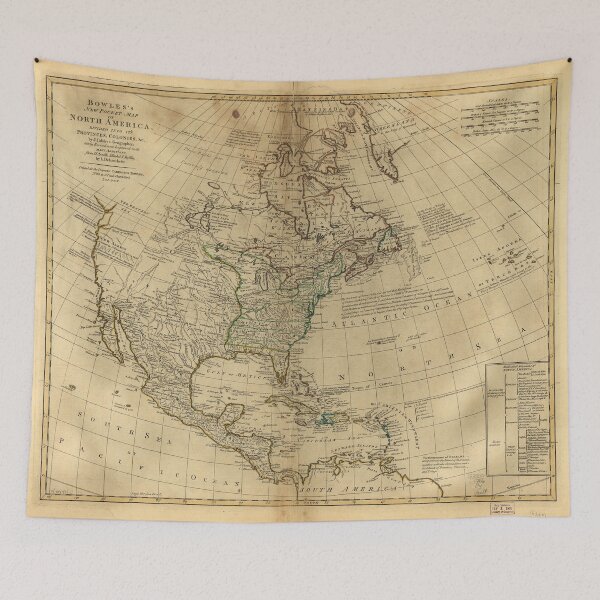 Item preview, Bowles's Map of North America (1766) designed and sold by allhistory.