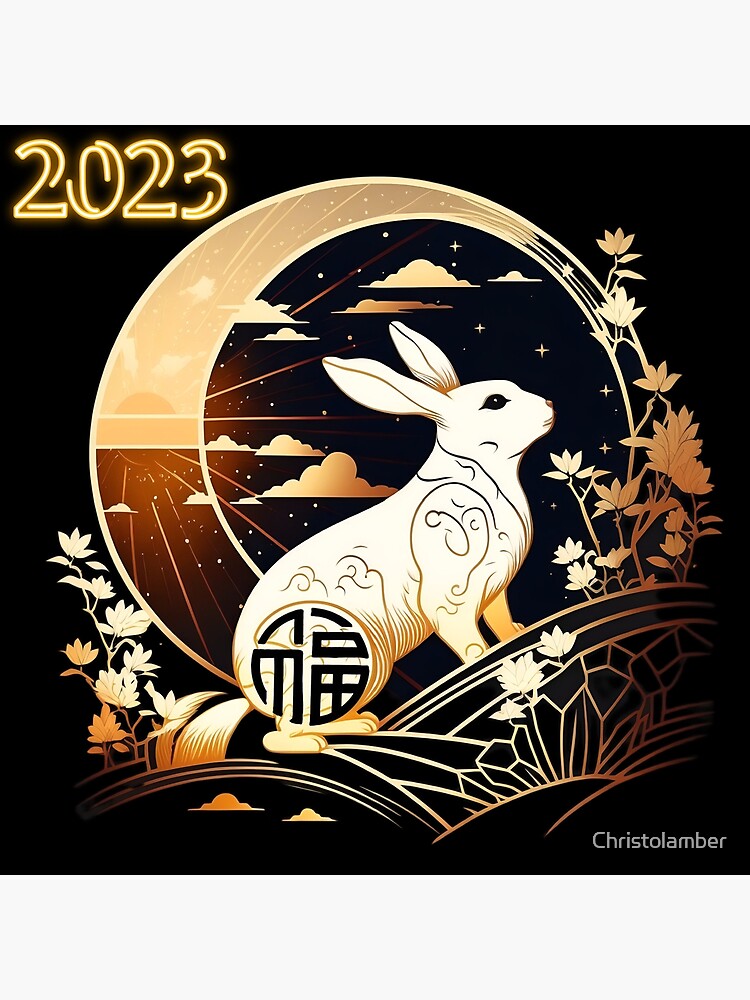 Chinese New Year of the Rabbit Poster