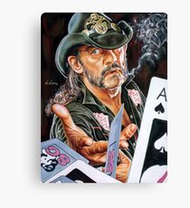 Lemmy Kilmister painting Canvas Print