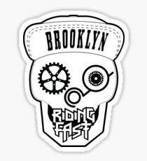 Riding Fast Sticker