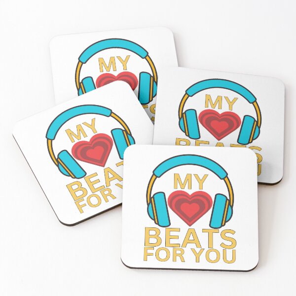 Item preview, My Heart Beats For You – Headphone DJ designed and sold by JockArts.