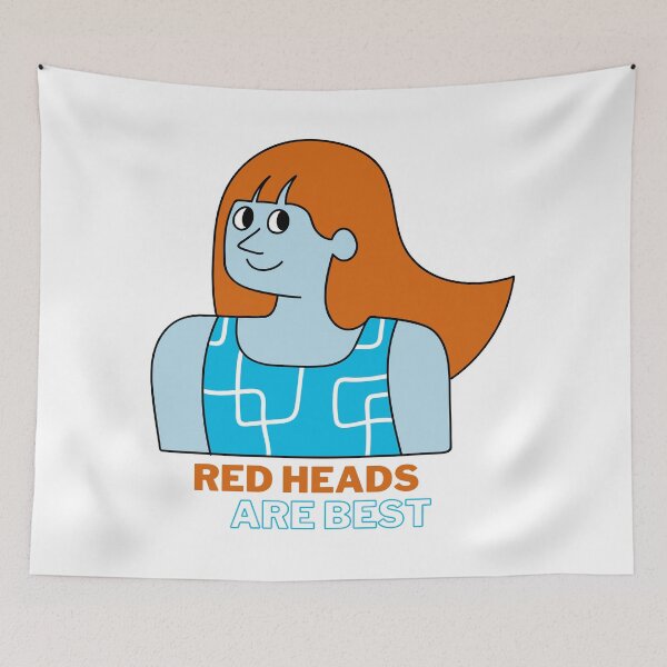 Item preview, Redheads are best cute cartoon  designed and sold by g v.