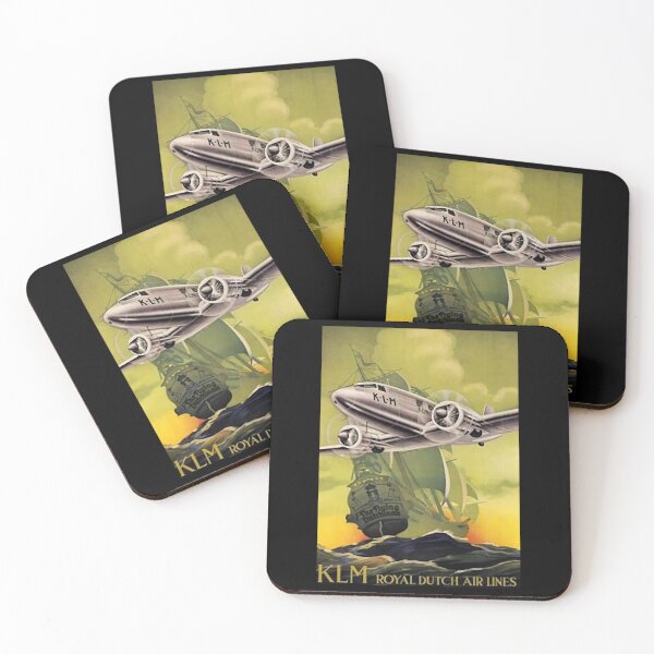 Item preview, Klm Dutch Air Lines Flying Dutchman Ship Arplane designed and sold by TrapTrading.