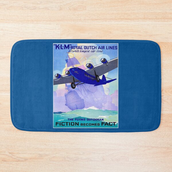 Item preview, KLM Flying Dutchman Vintage Travel Advertising Print designed and sold by TrapTrading.