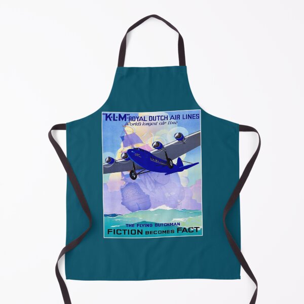 Item preview, KLM Flying Dutchman Vintage Travel Advertising Print designed and sold by TrapTrading.