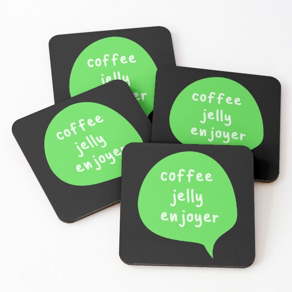 Item preview, Saiki Kusuo Coffee Jelly Enjoyer in Green designed and sold by lexa-jpg.