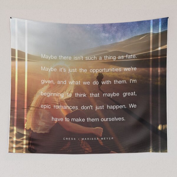 Item preview, Cress - Marissa Meyer quote designed and sold by madDesigner.