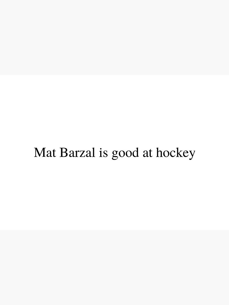 Mat Barzal (@barzal97). Good at hockey.