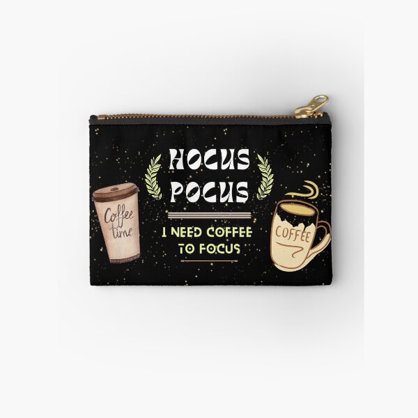 Item preview, Hocus pocus I need coffee to focus | coffee design | for coffee lovers |  designed and sold by Arteartz.