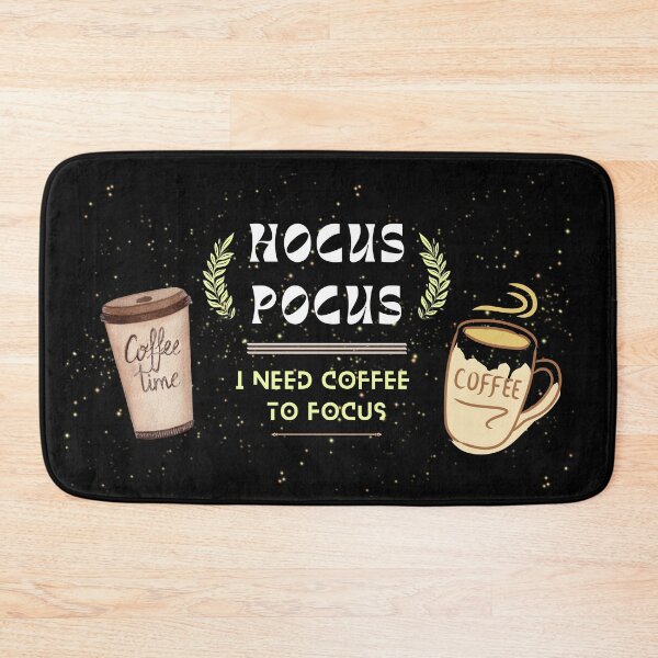 Item preview, Hocus pocus I need coffee to focus | coffee design | for coffee lovers |  designed and sold by Arteartz.