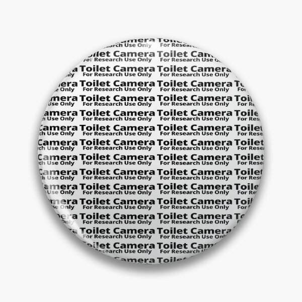 Item preview, Toilet Camera is for Research Use Only funny text prank multi pattern designed and sold by rednumberone.