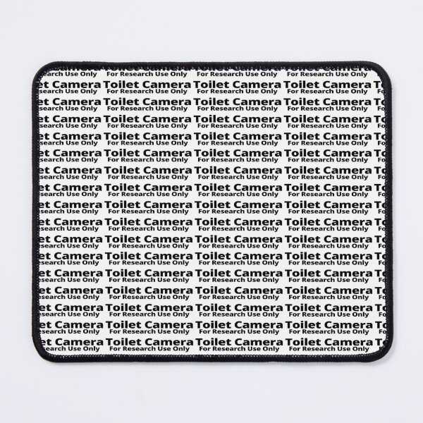 Item preview, Toilet Camera is for Research Use Only funny text prank multi pattern designed and sold by rednumberone.