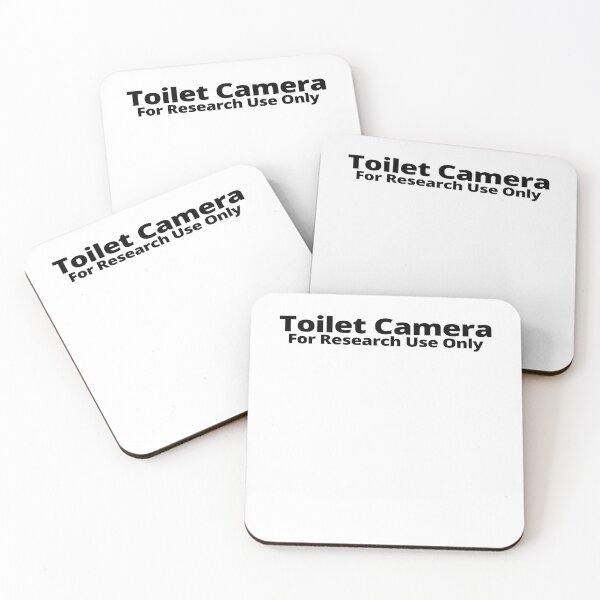 Item preview, Toilet Camera is for Research Use Only funny text prank designed and sold by rednumberone.