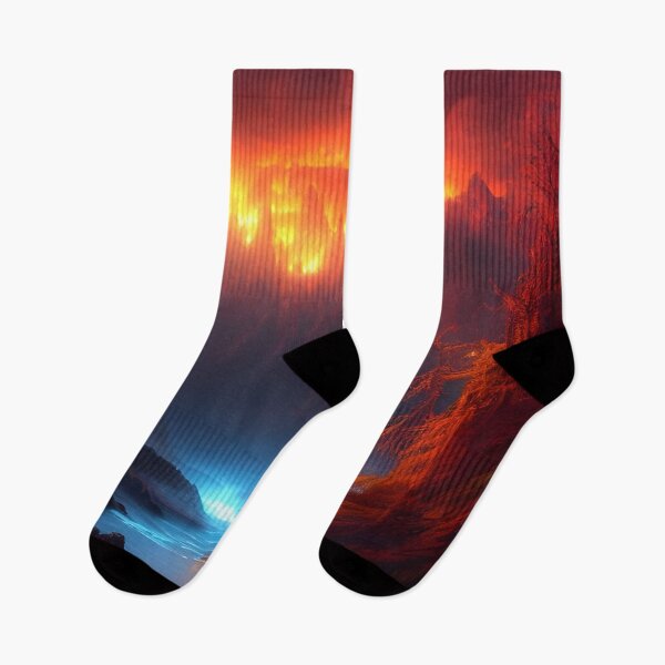 Item preview, Burning forest generated by artificial intelligence designed and sold by megadrina.