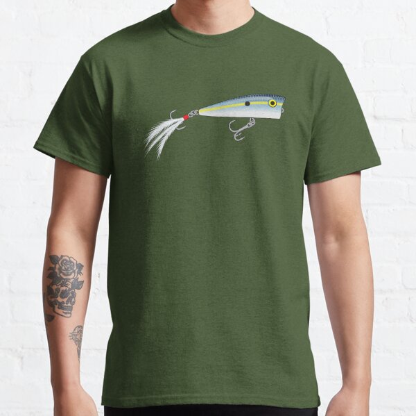 Crankbait, Men's Classic Fishing T-Shirt