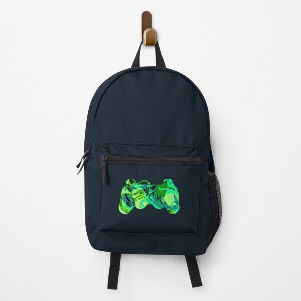 Item preview, Joystick Pattern Controller Green Blue Dark Silhouette - Gaming designed and sold by 21 Store.