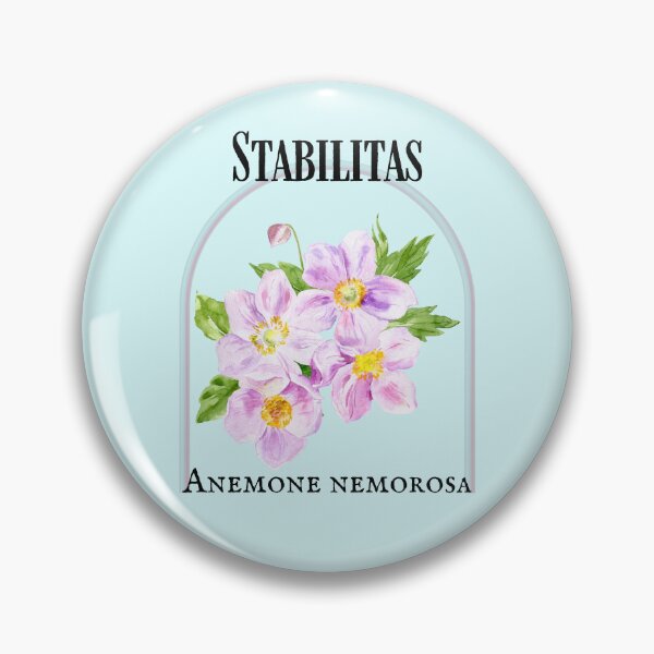 Item preview, The wood anemone stands for composure, calls for stability designed and sold by Silva-Sol.