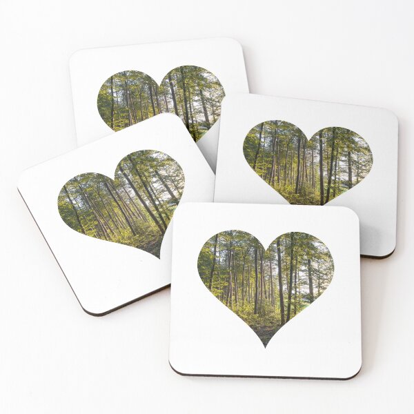Item preview, I love trees heart with forest designed and sold by StohlerPhotos.