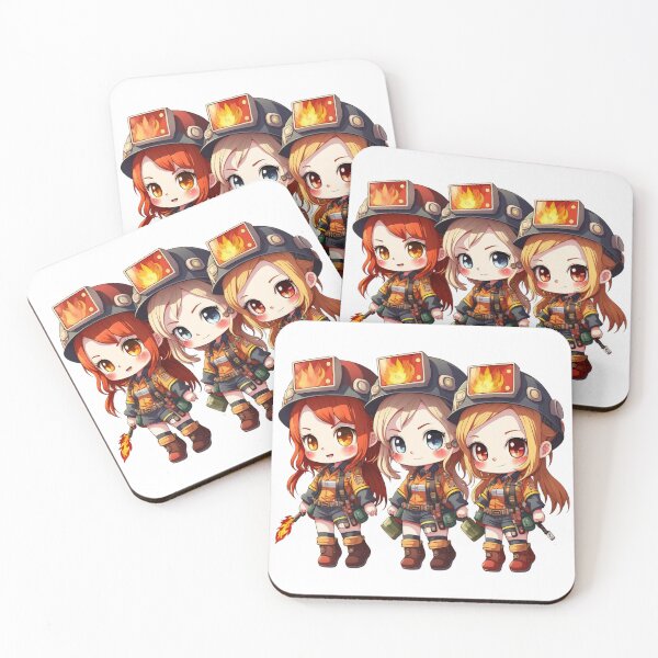 Item preview, Chibi Firefighters: Little Heroes in Action designed and sold by TheChibiStore.