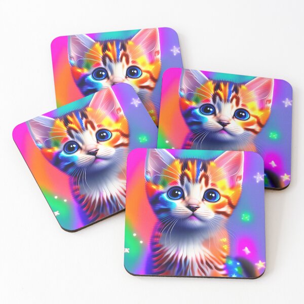 Artikelvorschau, A Sweet Colorful Kitten entworfen und verkauft von VitalDesigner.
