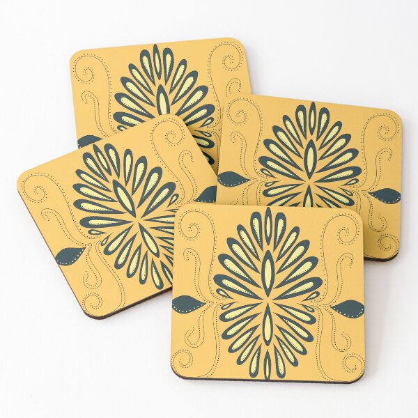 Item preview, Motivo astratto giallo designed and sold by Lucia85.