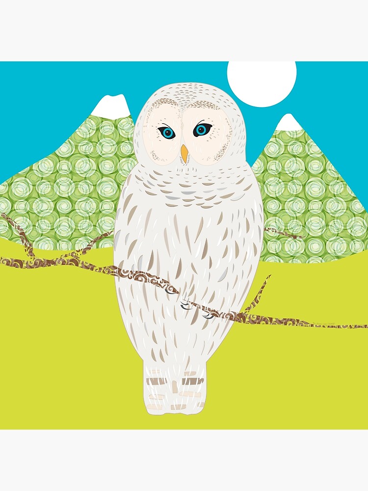 « Blanche, la chouette » par RosaLeeDesign