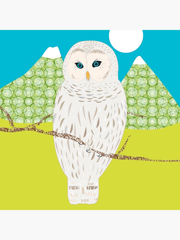 « Blanche, la chouette » par RosaLeeDesign