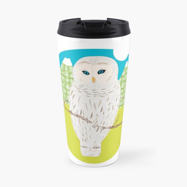 Blanche, la chouette Mug isotherme