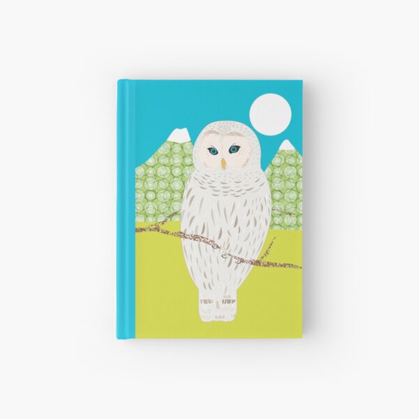 Blanche, la chouette Carnet cartonné