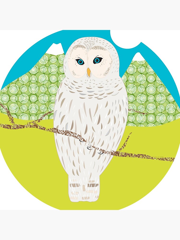 « Blanche, la chouette » par RosaLeeDesign